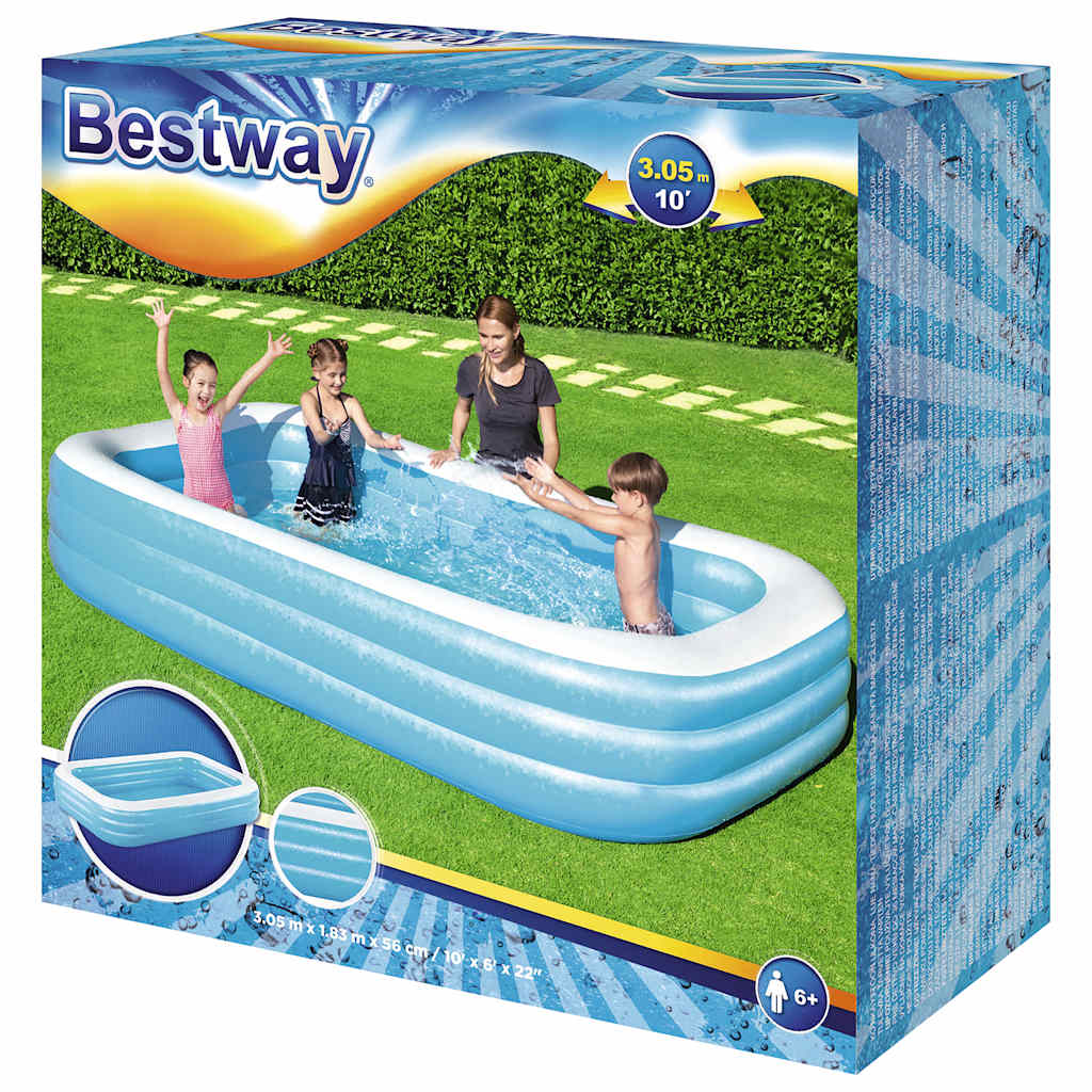 Inflatable pool 305x183x56 cm
