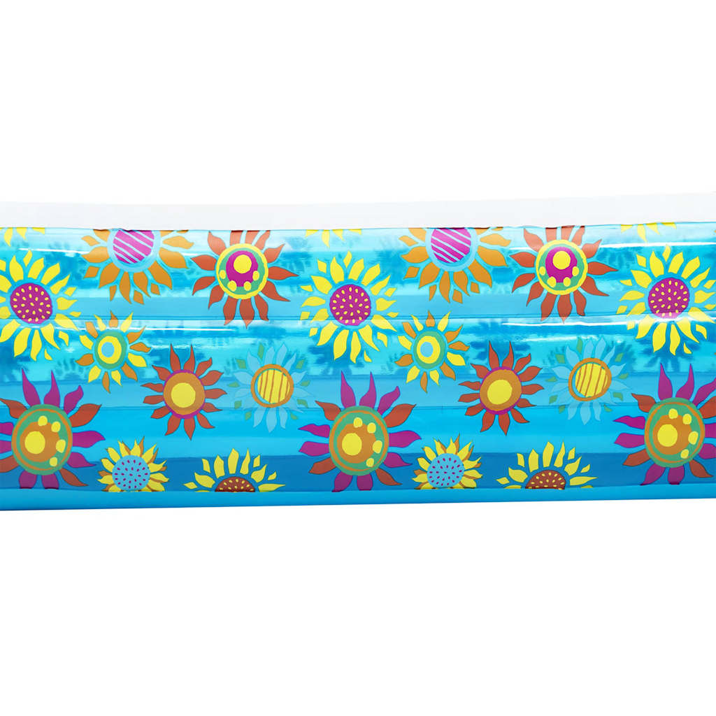 Piscina infantil insuflável 229x152x56 cm azul