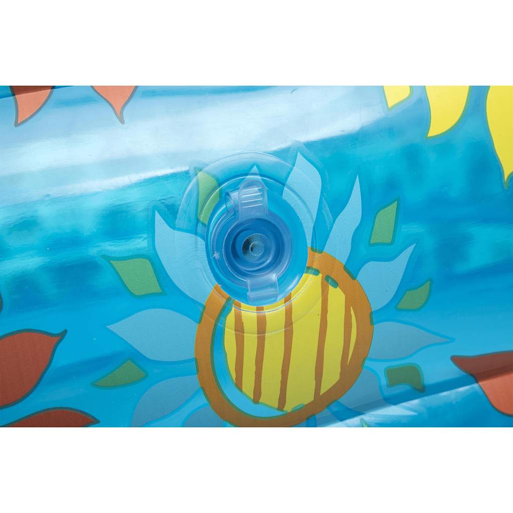 Piscina infantil insuflável 229x152x56 cm azul
