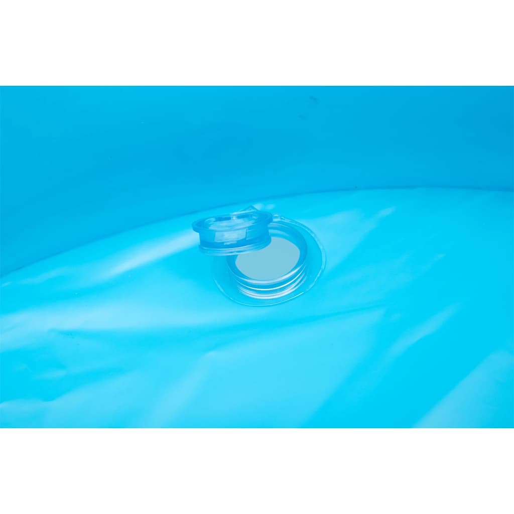 Piscina infantil insuflável 229x152x56 cm azul