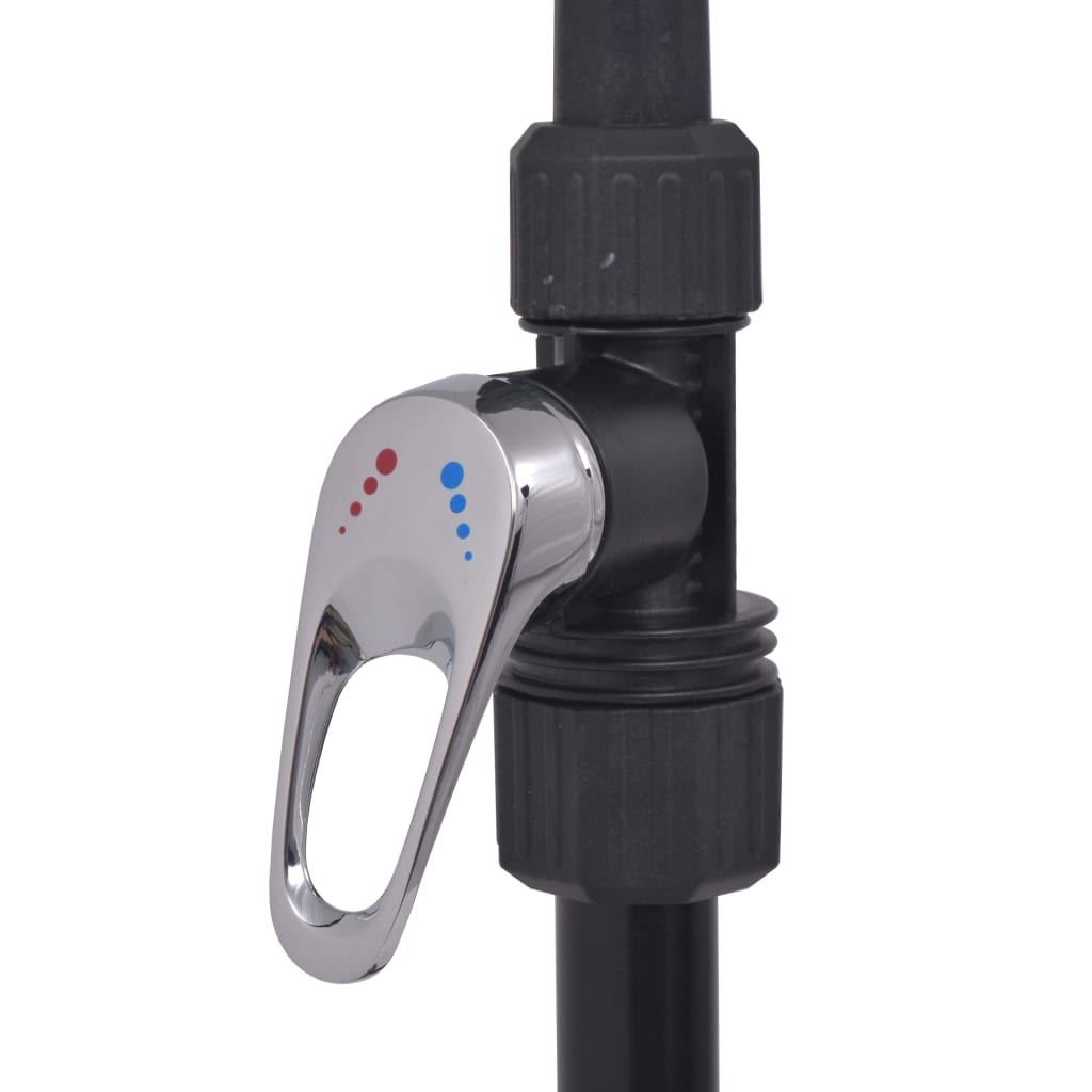20 L HDPE aluminum solar shower