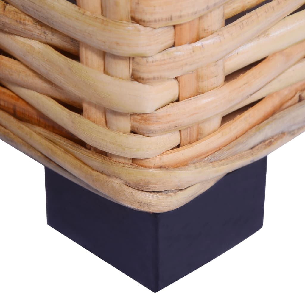 Conjunto de sofás 18 pcs vime genuíno
