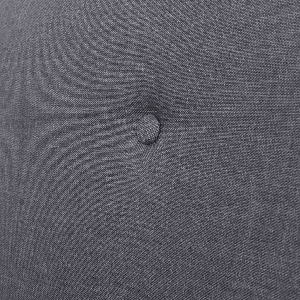 3-seater sofa in dark grey fabric