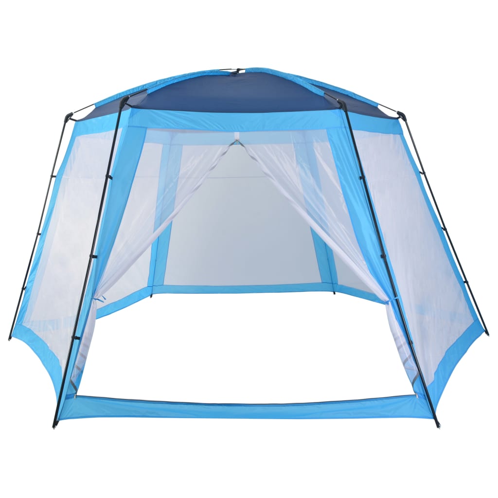 Pool tent 500x433x250 cm blue fabric