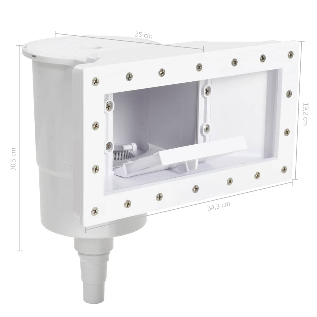 Wide mouth pool skimmer 11 pcs 34.3x25x30.5 cm