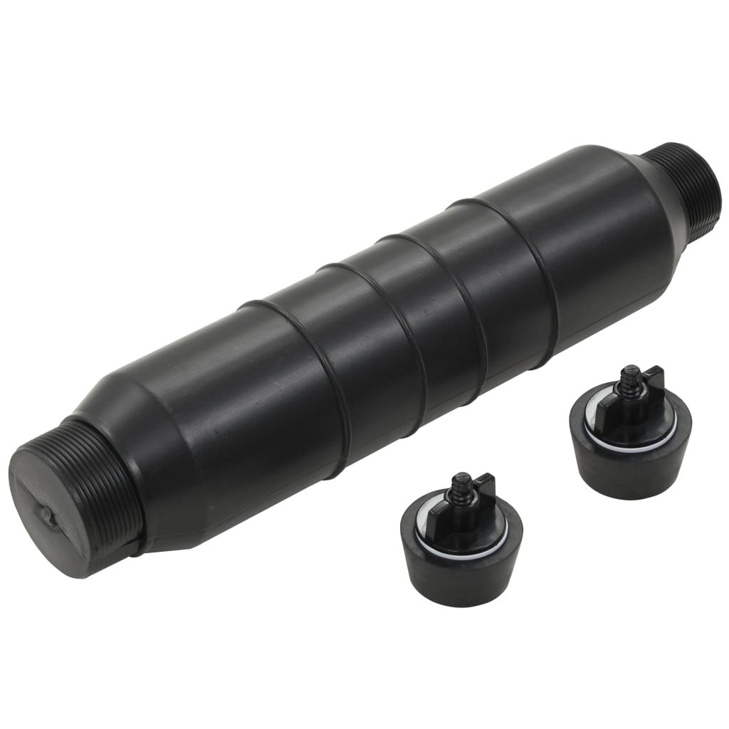 Winter Gizzmo bottle for swimming pool with 2 HDPE plugs