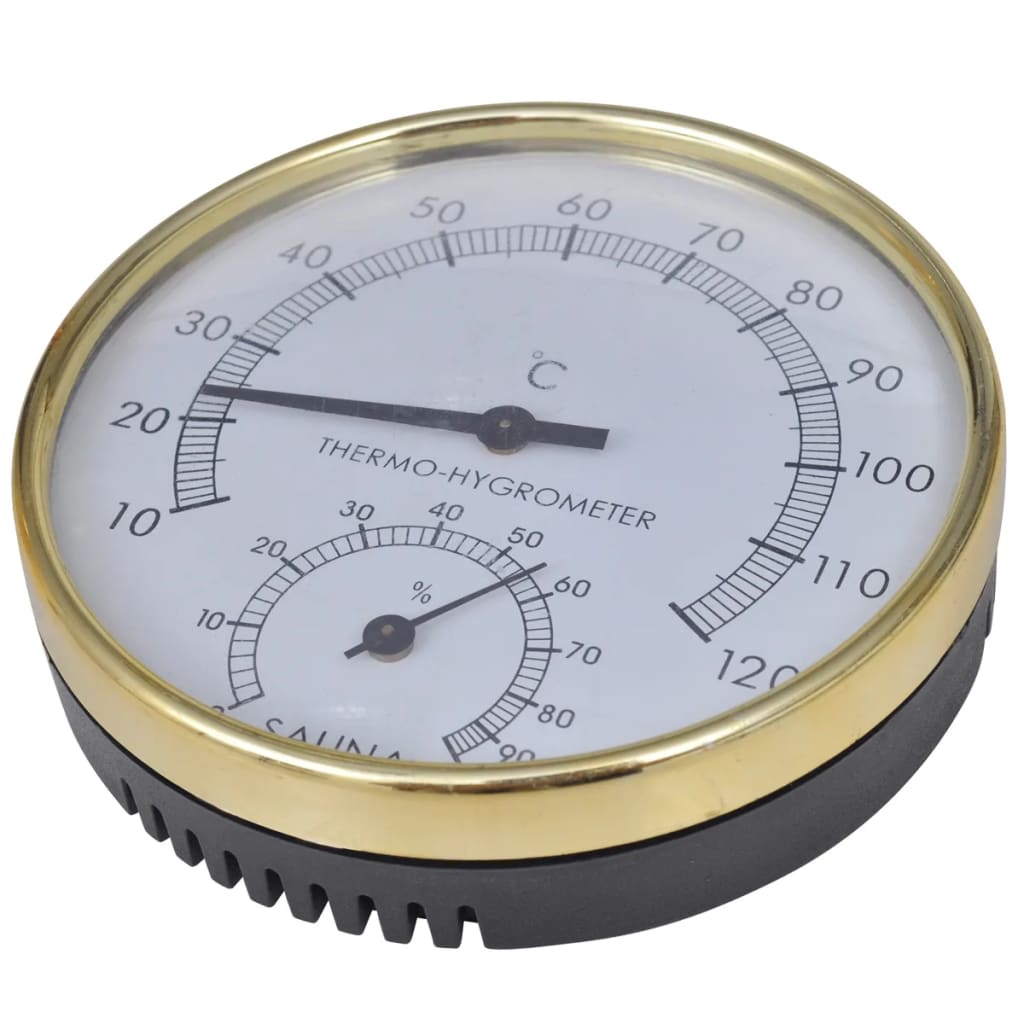 5 pcs Sauna accessories bucket/spoon/hourglass/thermo-hygrometer