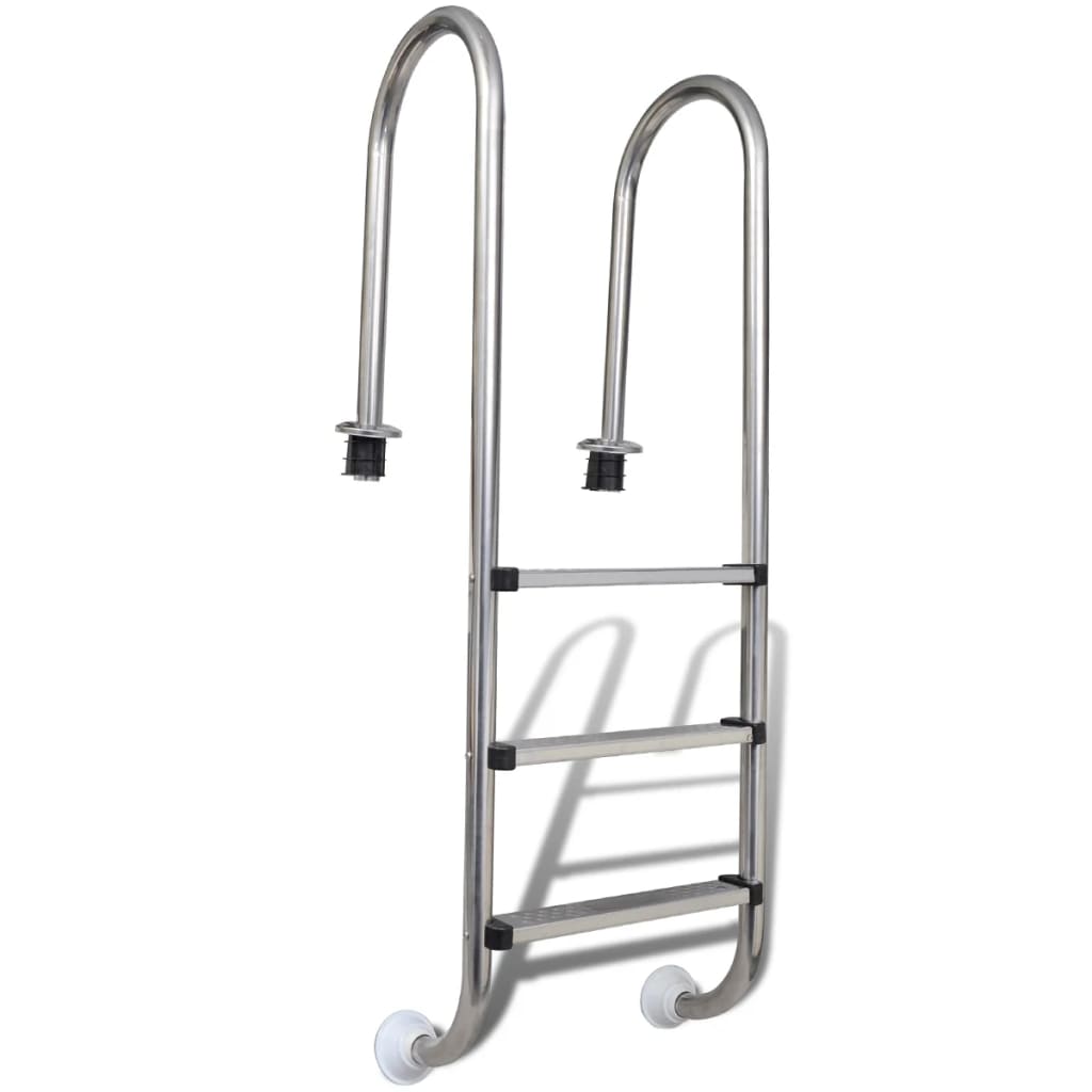 3-step pool ladder 304 stainless steel 120 cm