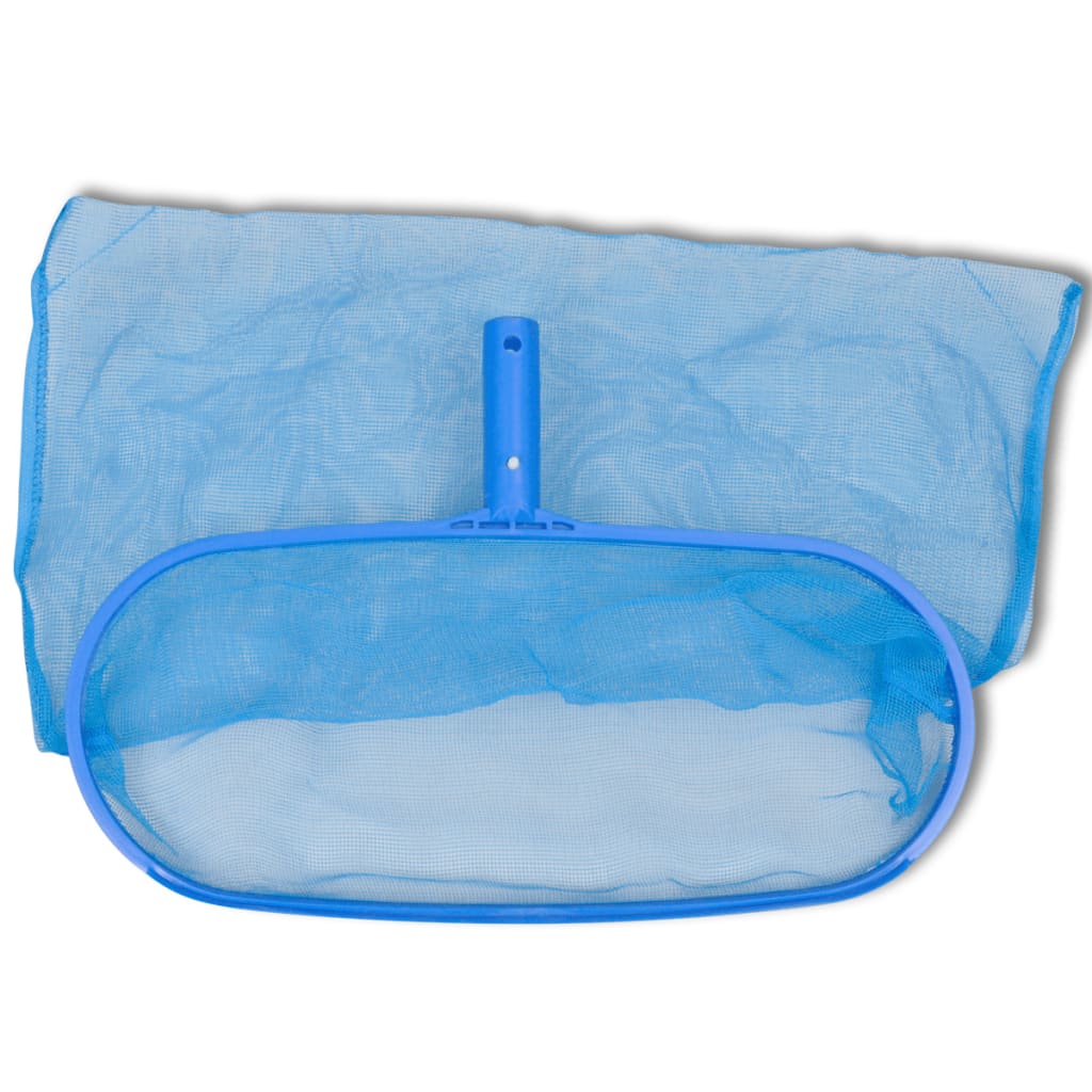 Pool cleaning kit, 1 brush, 2 leaf catchers, a sponge and a telescopic pole