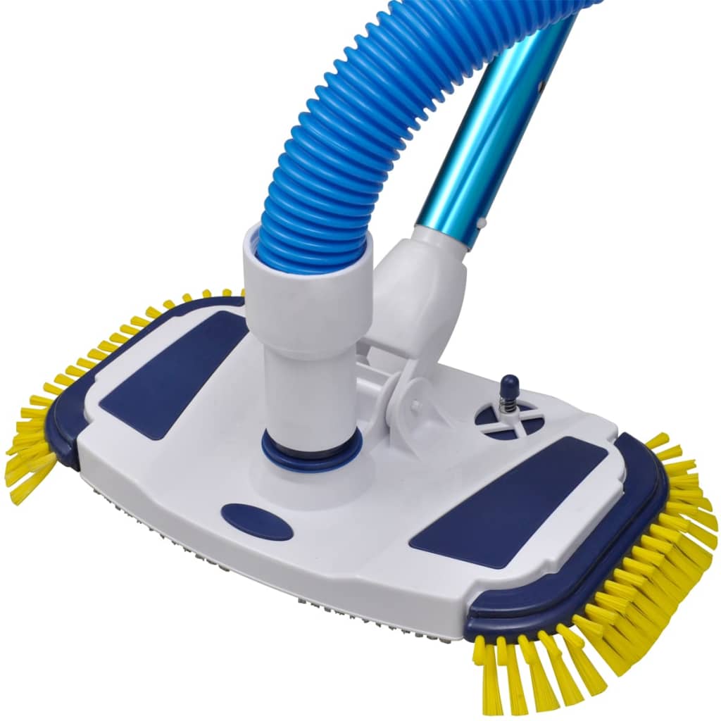 Pool cleaning tool vacuum cleaner with telescopic handle and hose