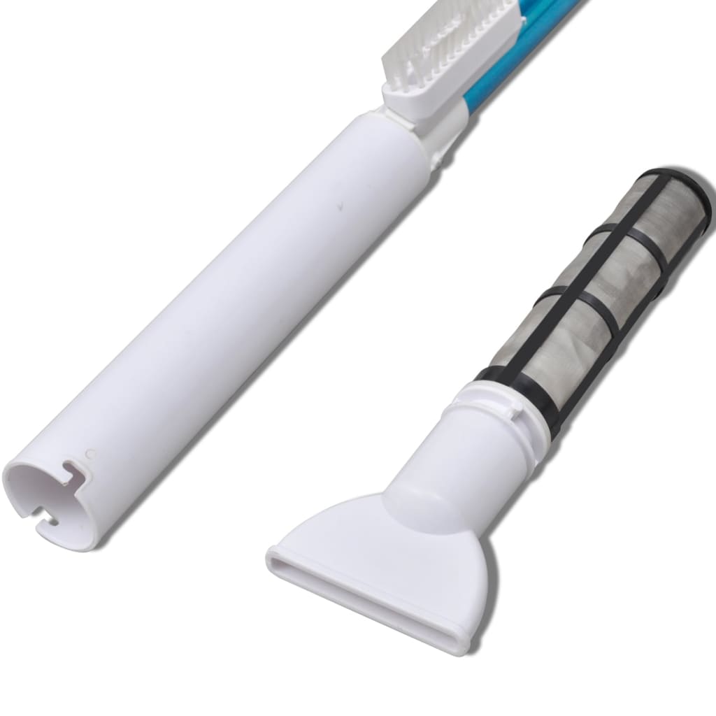 Automatic pool vacuum cleaner with batteries