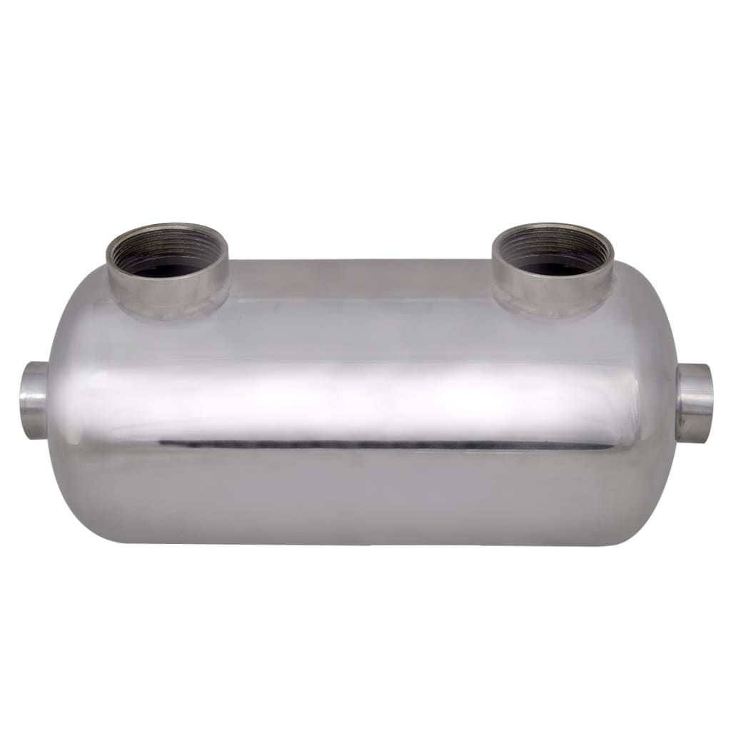 Heat exchanger, swimming pool, 355 x 134 mm 40 kW
