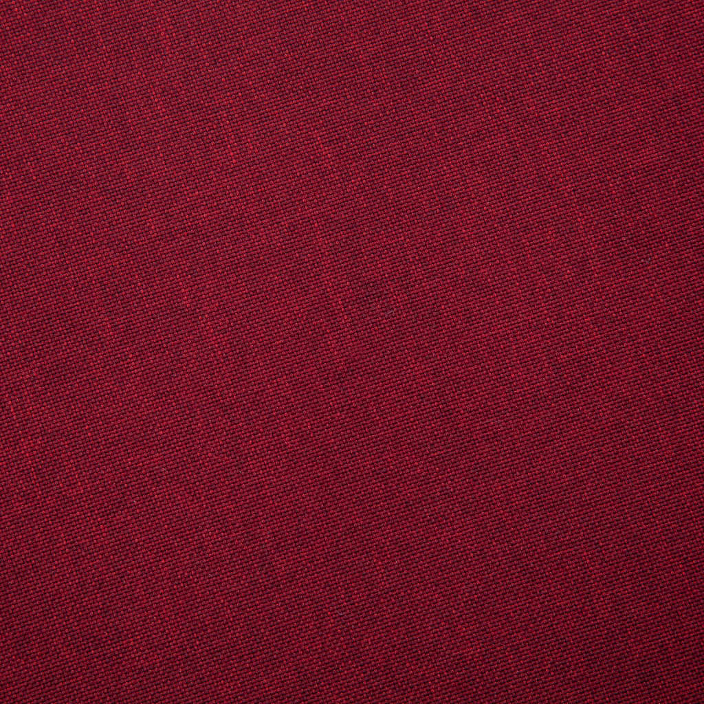 2 pcs sofa set red dyed fabric