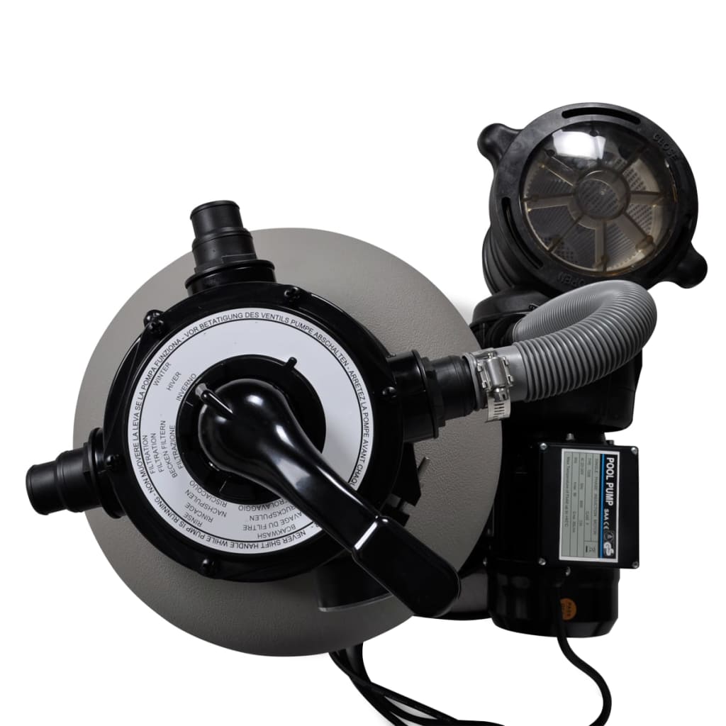 Bombas de filtragem por areia 2 pcs 600 W 17 000 l/h