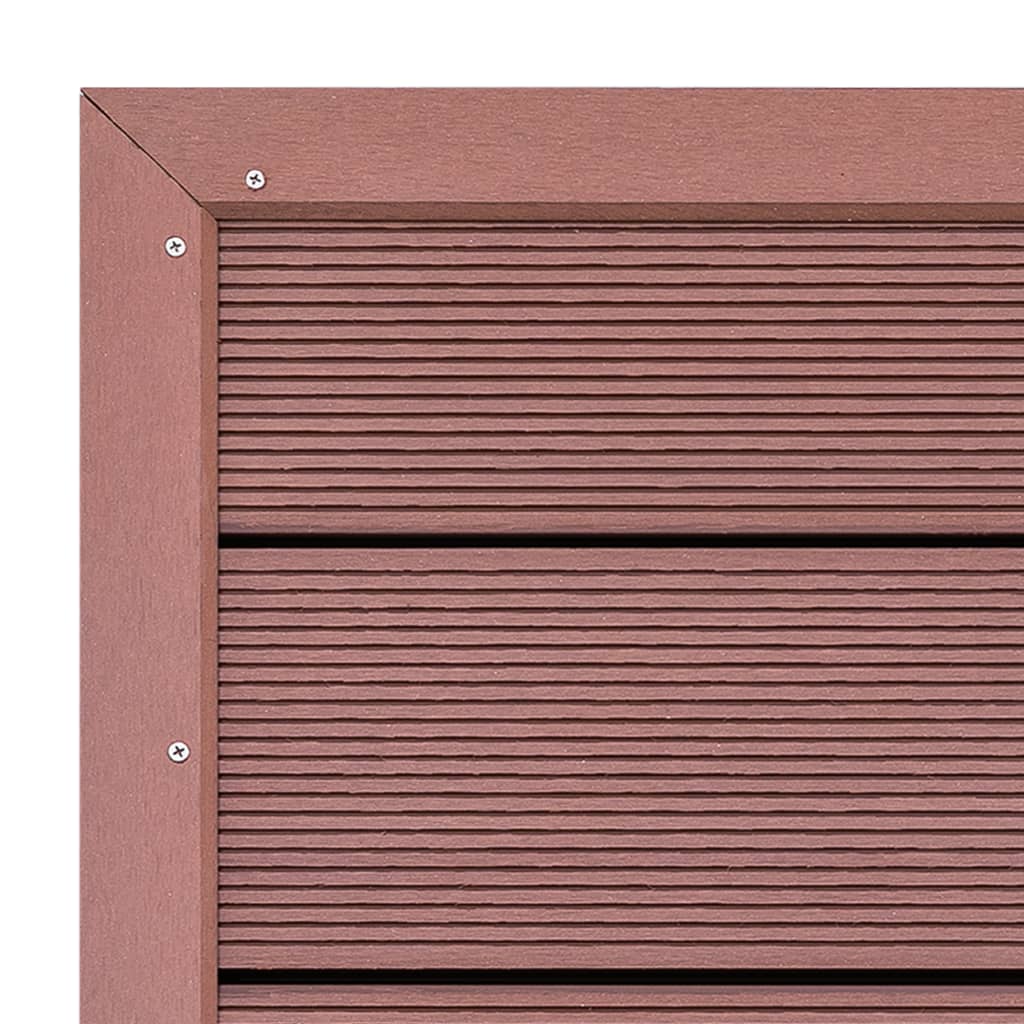 Solar shower platform 101x63x5.5 cm WPC brown