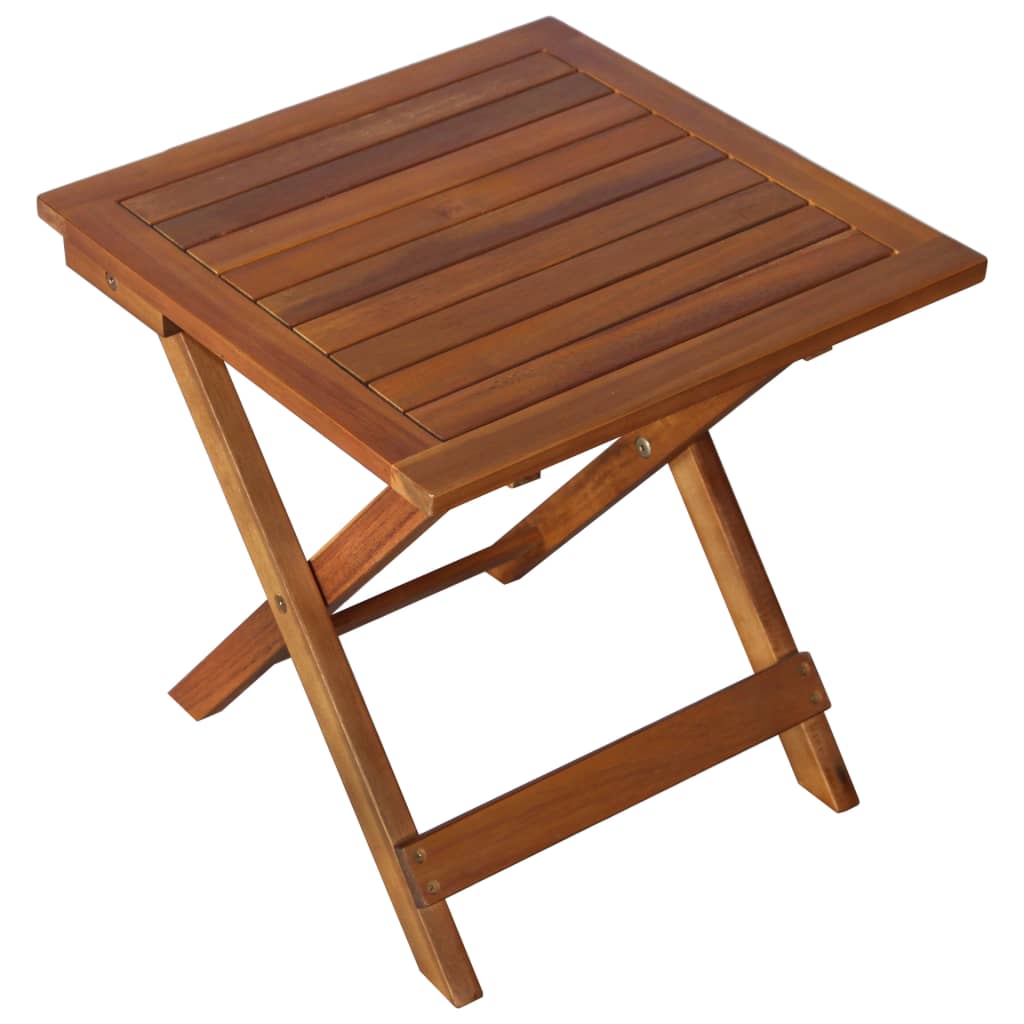 3 pcs sun lounger with coffee table in solid acacia wood