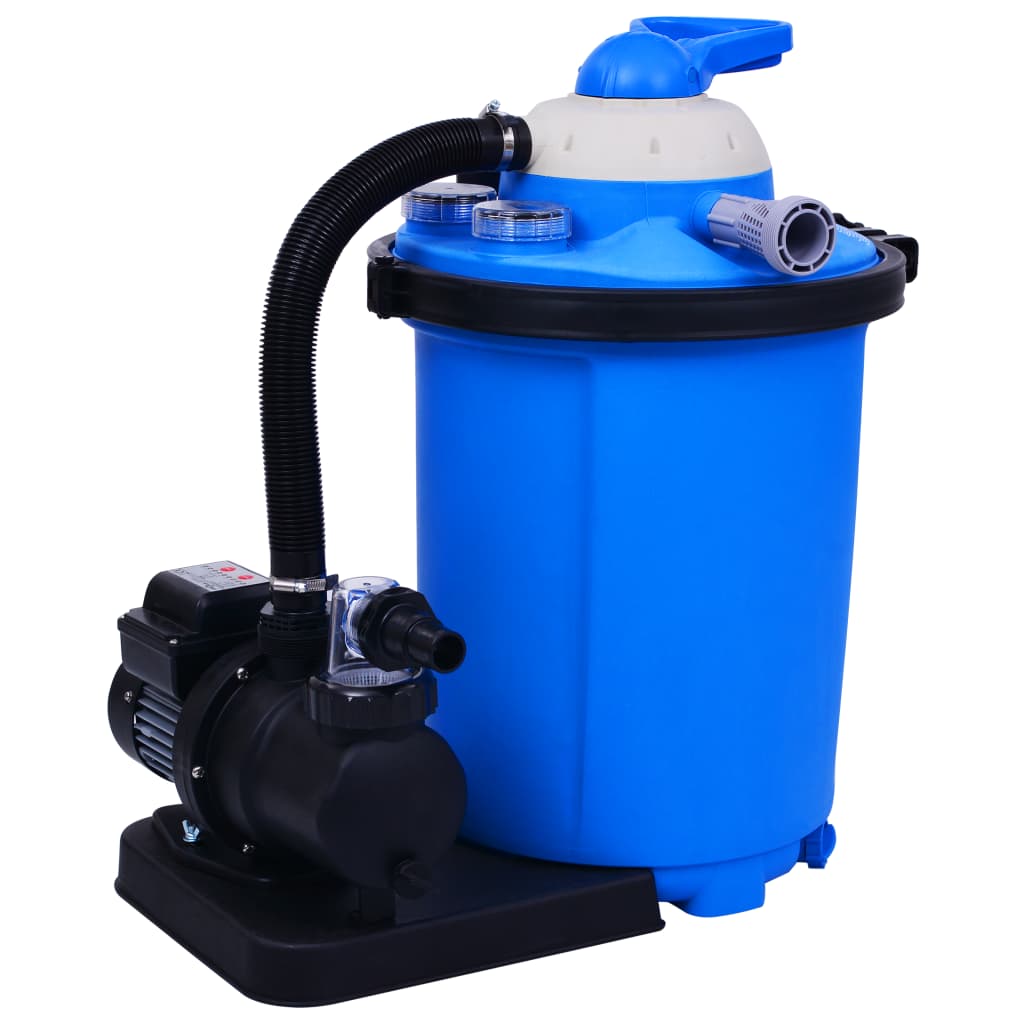Sand filter pump with timer 550 W 50 L