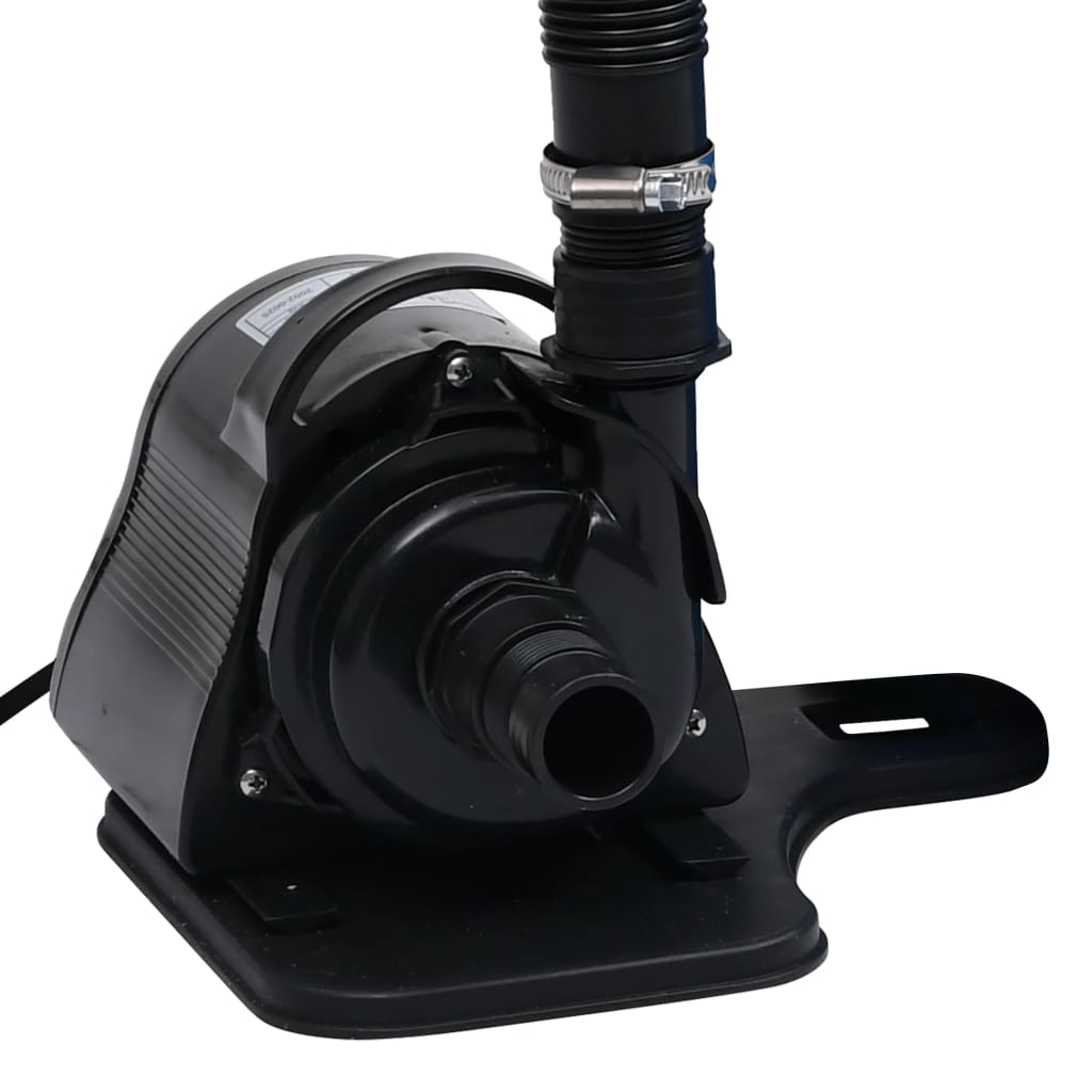 Swimming pool filter pump 4 m³/h black and blue