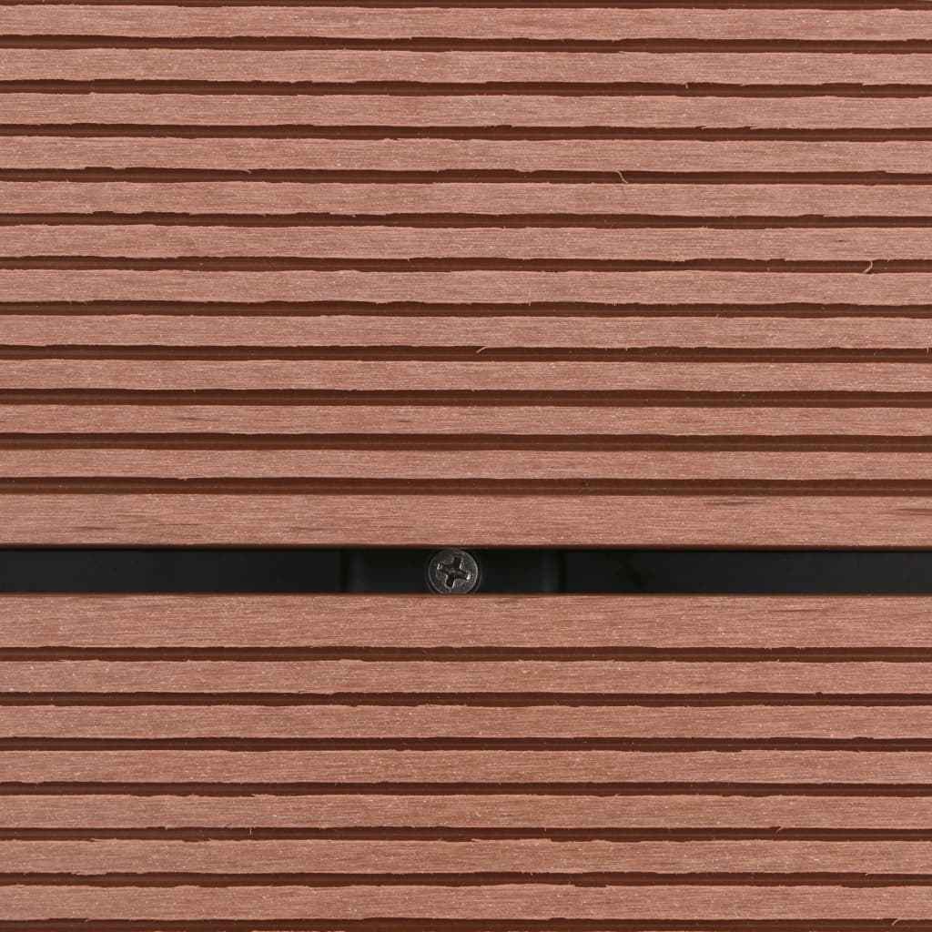Chuveiro para exterior com base WPC aço inoxidável