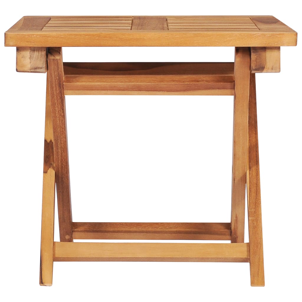 Sun loungers with table 2 pcs solid teak wood