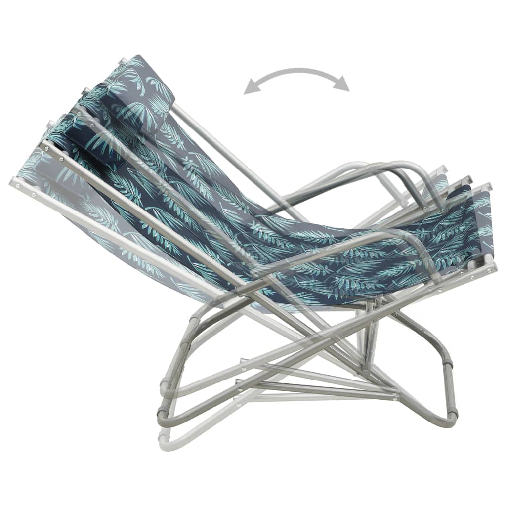 Rocking chairs 2 pcs steel sheet stamping