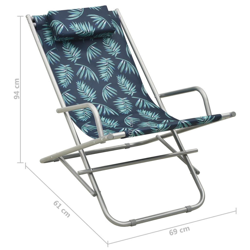 Rocking chairs 2 pcs steel sheet stamping