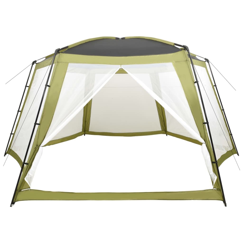 Pool tent 660x580x250 cm green fabric