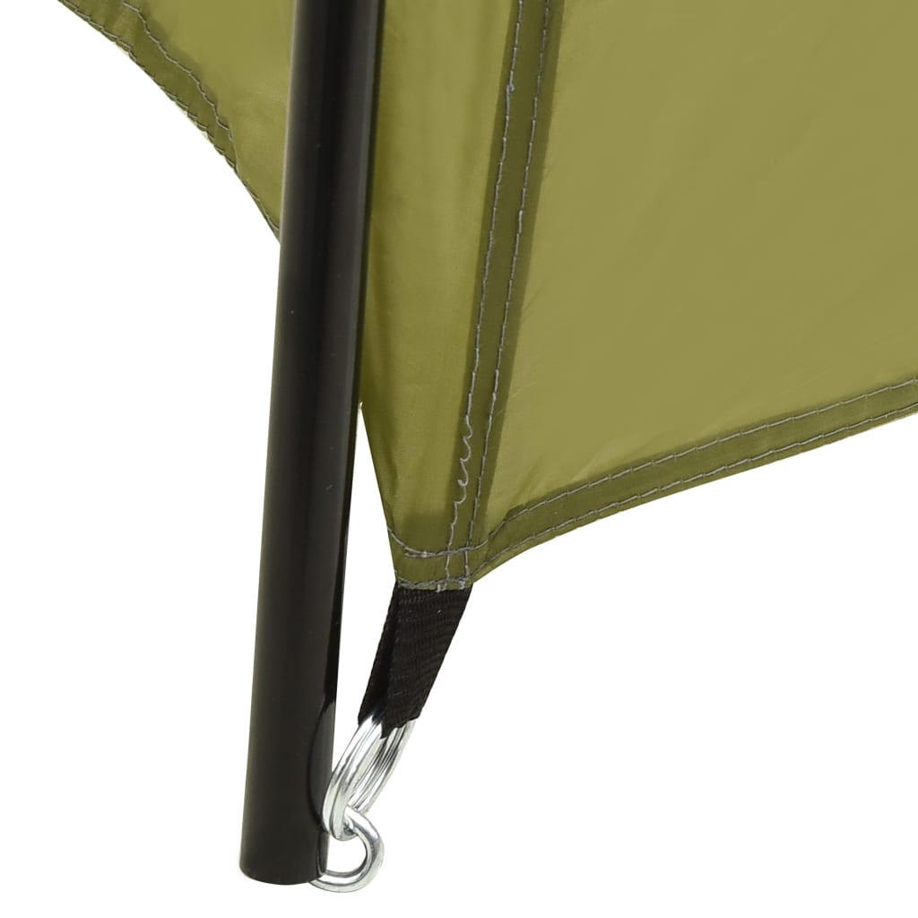 Pool tent 660x580x250 cm green fabric