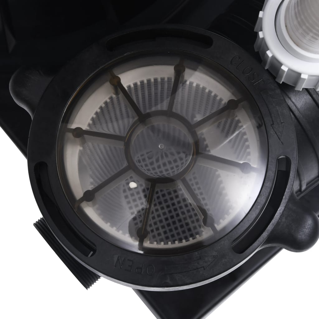 Filtro de areia válvula 7 posições e bomba 1000 W azul e preto