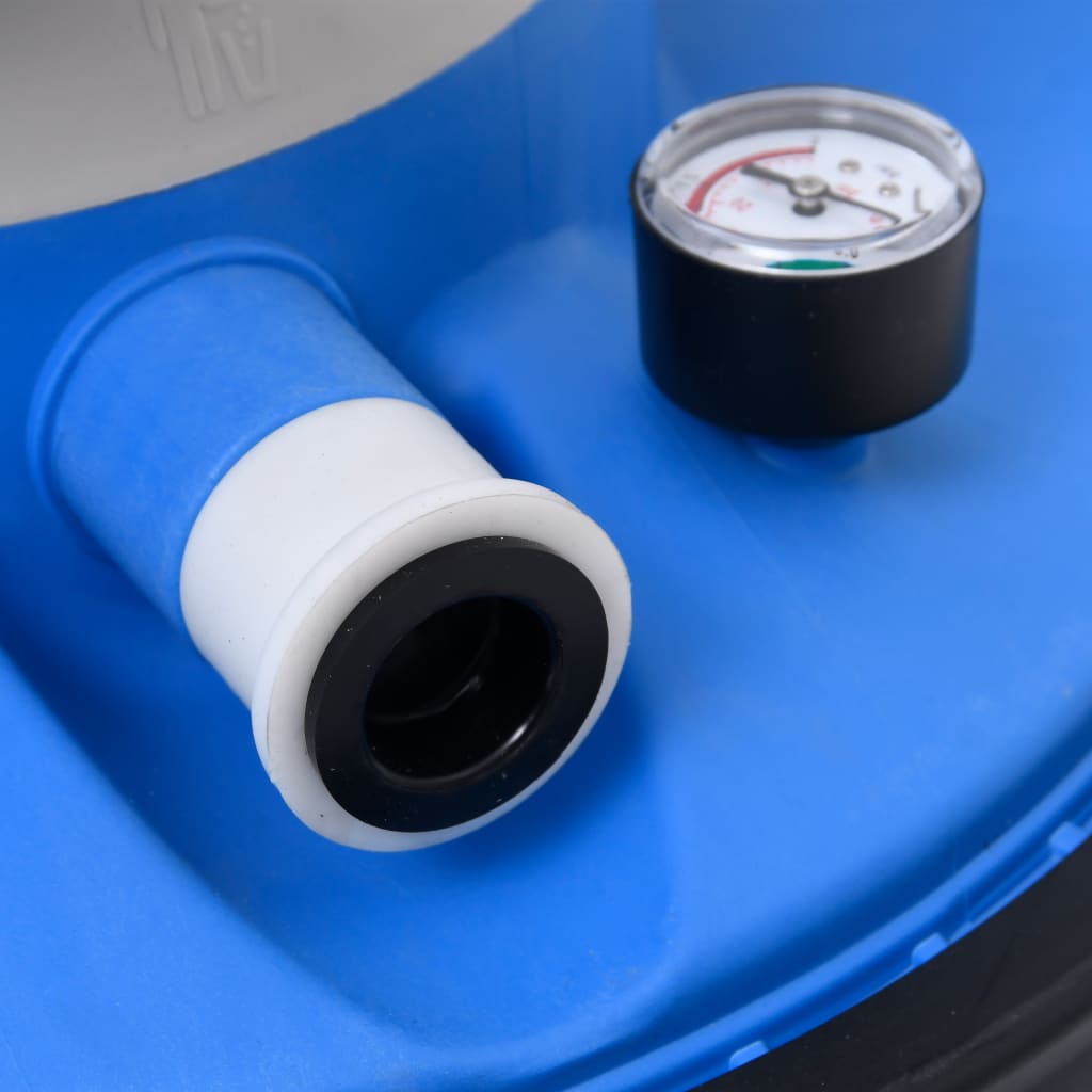 Sand filter pump 385x620x432 mm 200 W 25 L blue and black