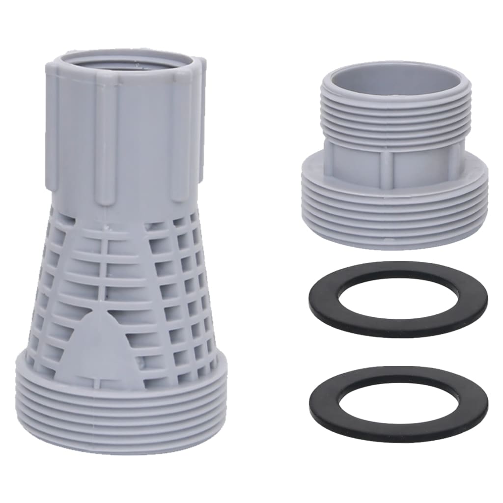 Plastic pool hose connectors 2 pcs