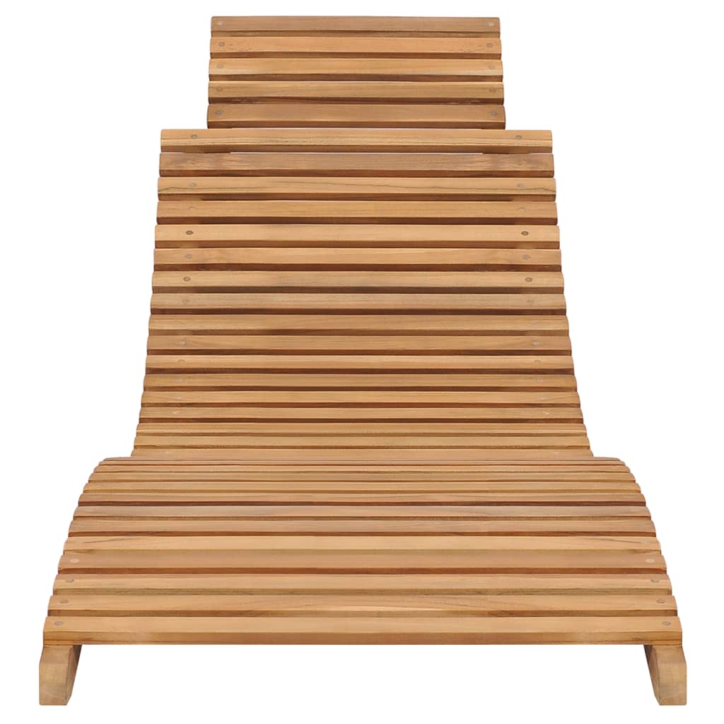 3 pcs folding garden lounge set solid teak wood