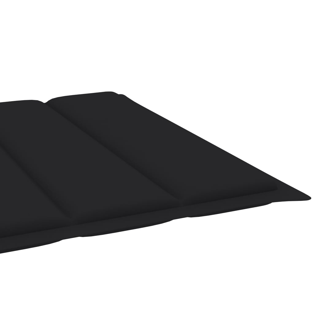 Bamboo sun lounger with cushions for 2 people
