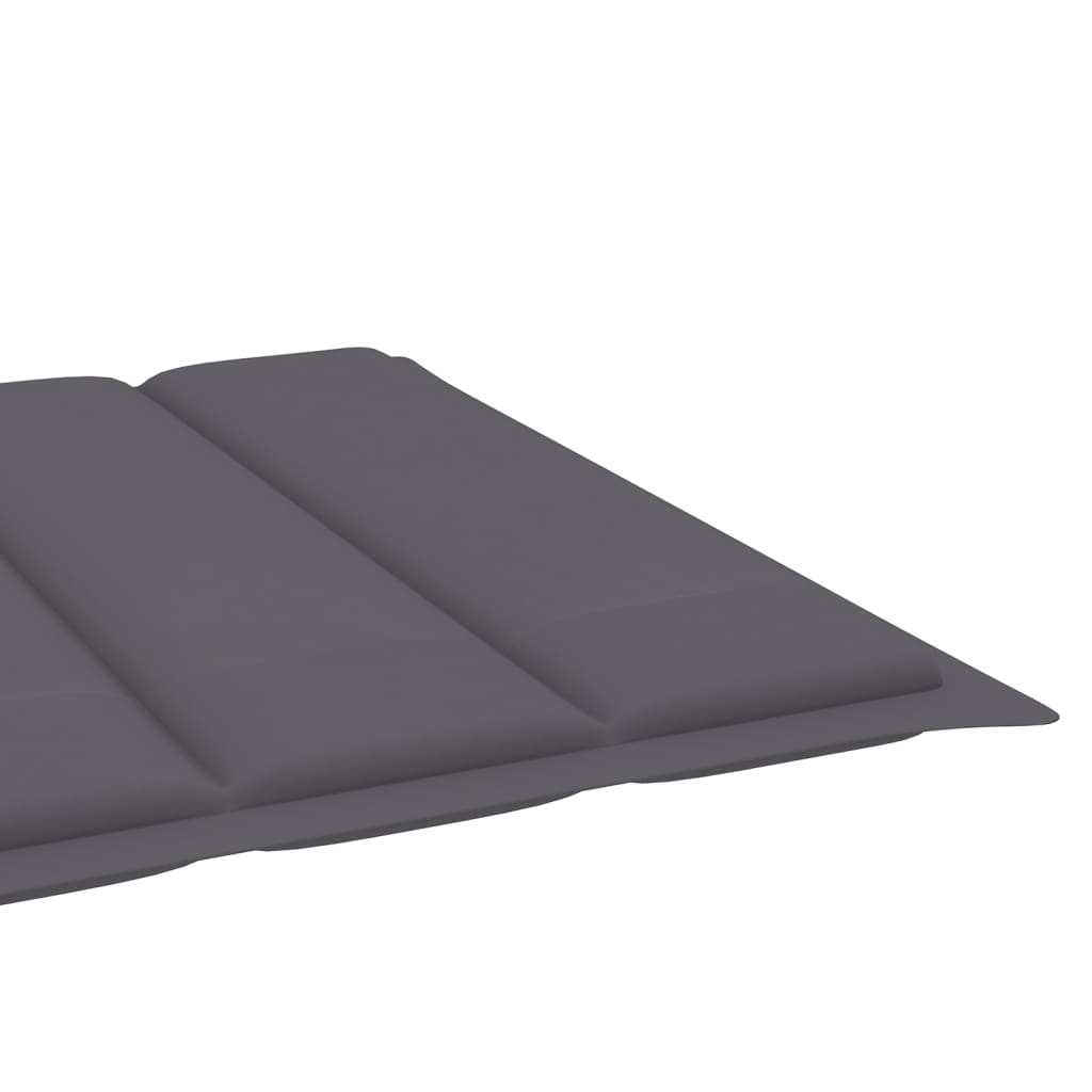 Espreguiçadeira de jardim com mesa e almofadão pinho impregnado