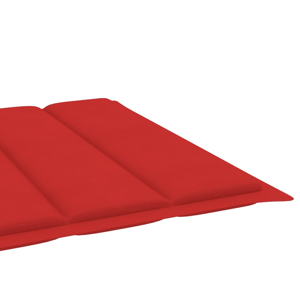 Espreguiçadeira de jardim com mesa e almofadão pinho impregnado