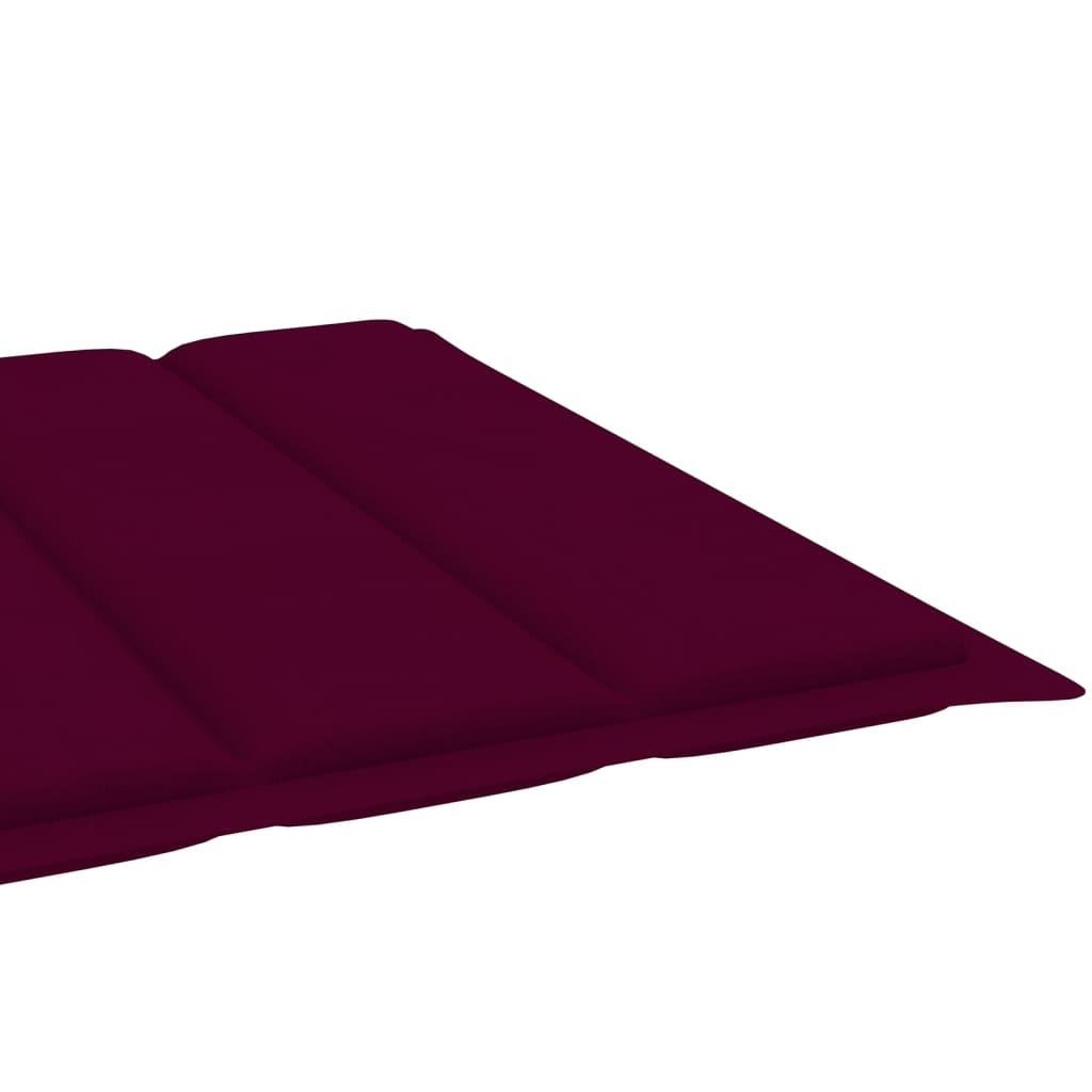 Espreguiçadeira de jardim com mesa e almofadão pinho impregnado