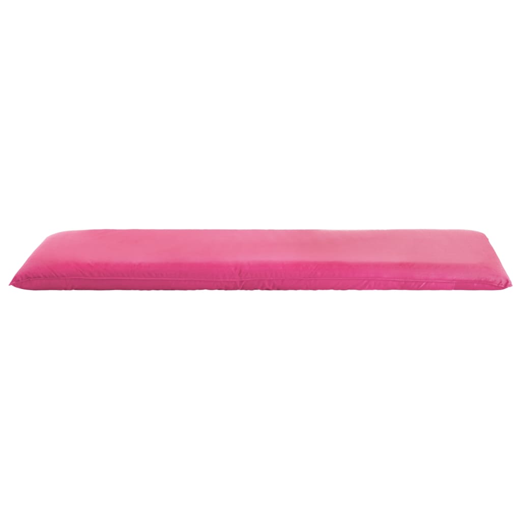 Espreguiçadeira dobrável tecido oxford rosa