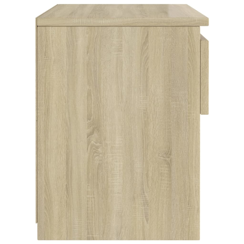 Bedside table 40x30x39 cm plywood Sonoma oak