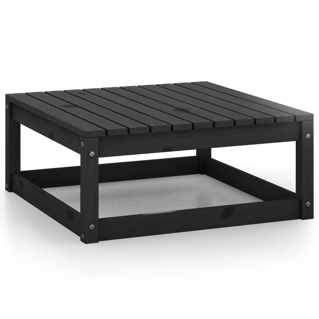 10 pcs conjunto lounge de jardim pinho maciço