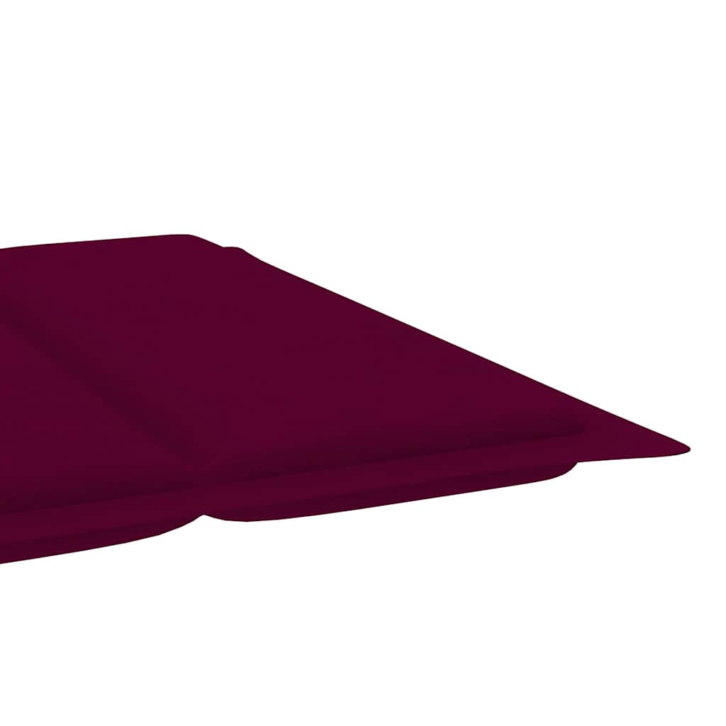 Sun loungers with cushions 2 pcs solid acacia wood