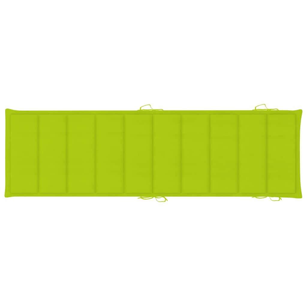 Espreguiçadeiras com mesa e almofadões 2 pcs acácia maciça