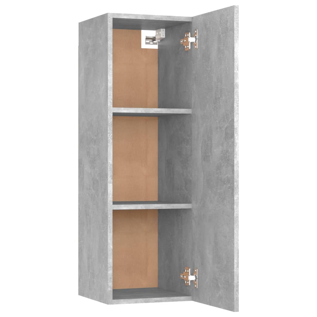 10 pcs cement grey plywood TV furniture set