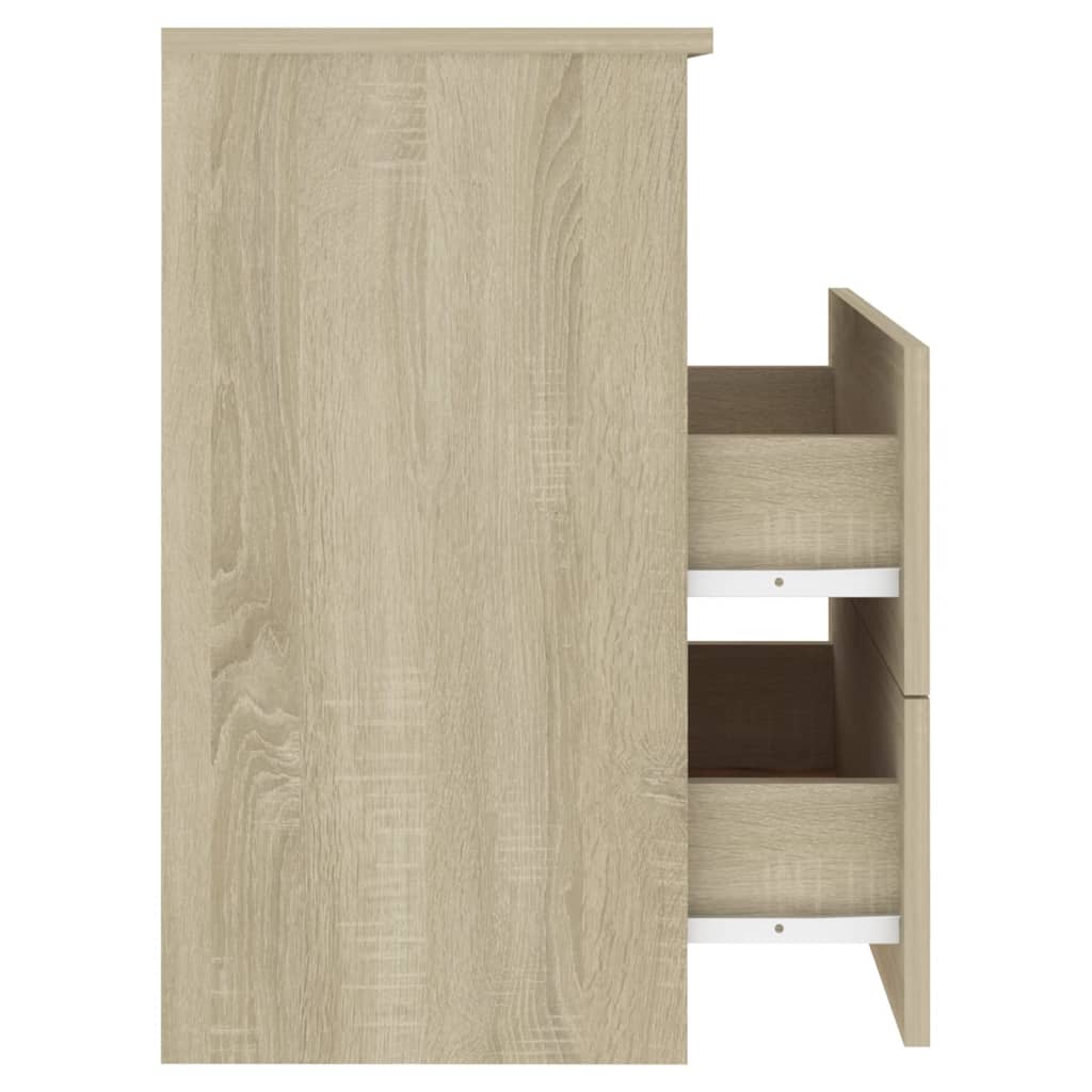 Bedside tables 2 pcs 50x32x60 cm Sonoma oak