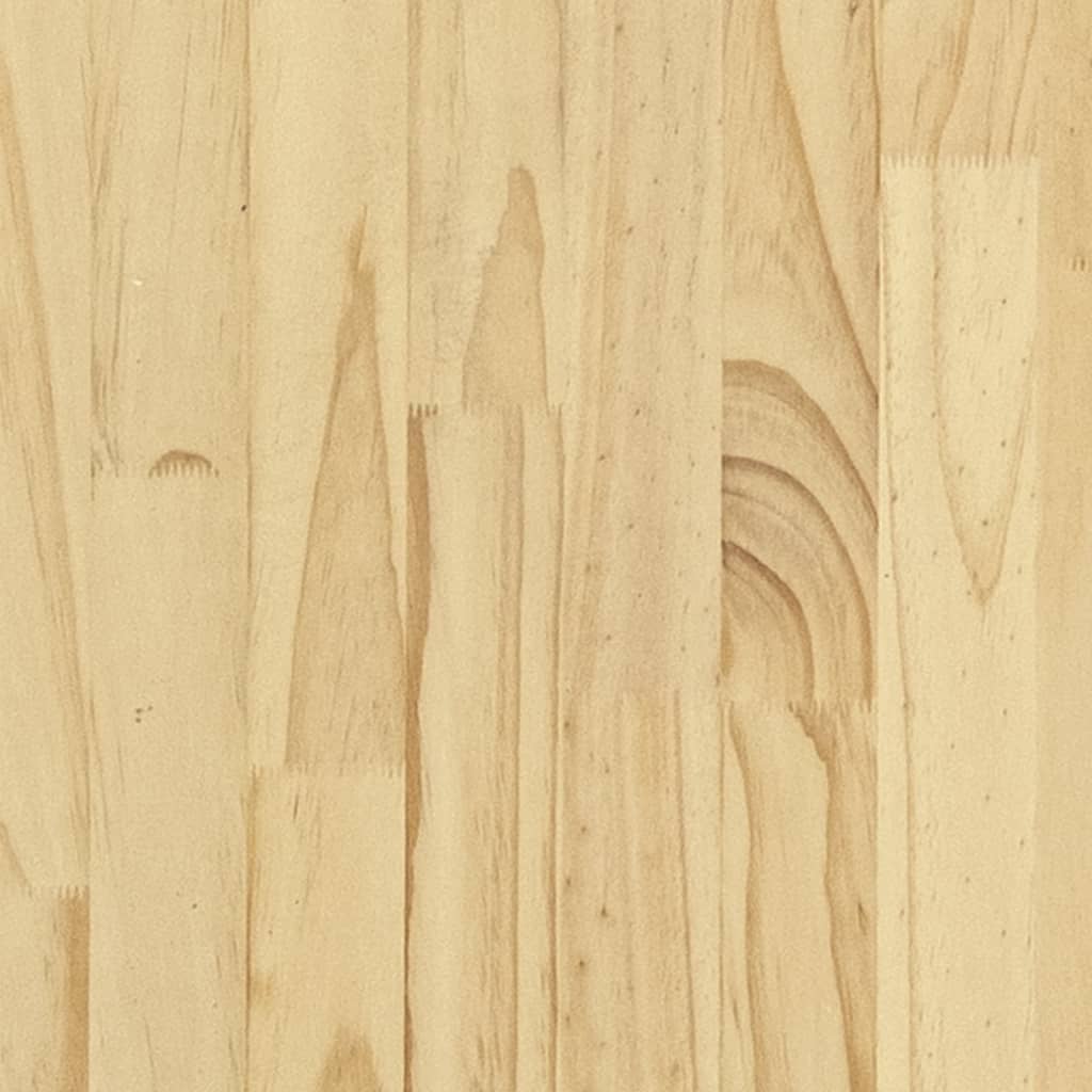 Bedside table 40x29.5x64 cm solid pine wood