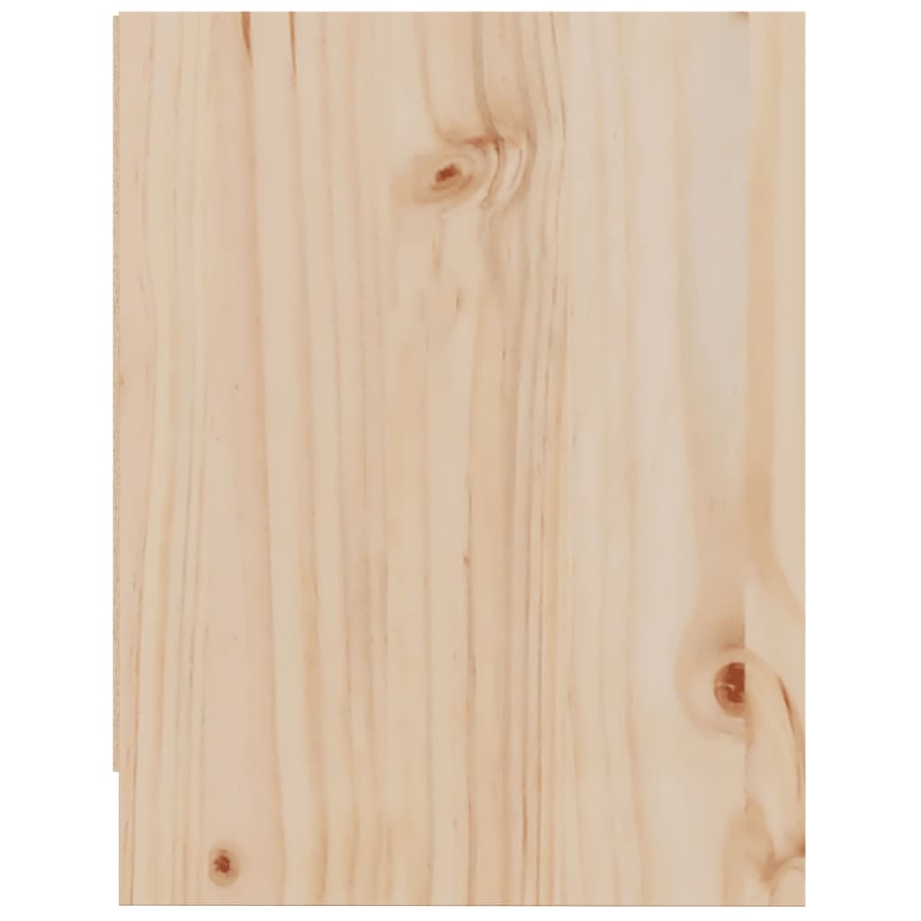 Bedside tables 2 pcs 40x30.5x40 cm solid pine wood