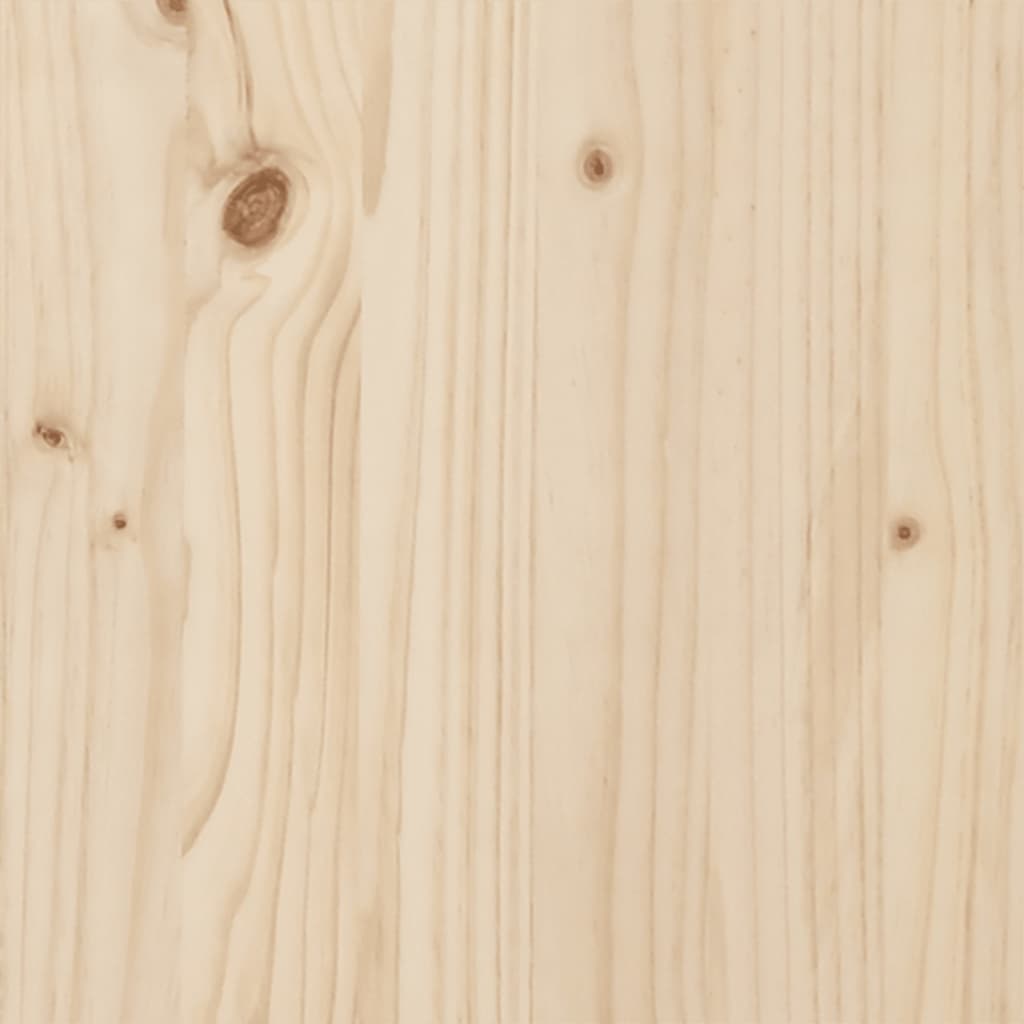 Bedside tables 2 pcs 40x30.5x40 cm solid pine wood