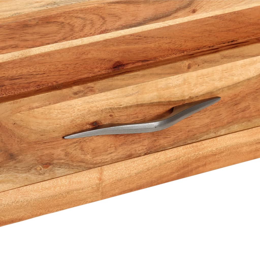 Console table 110x34x74 cm solid acacia wood