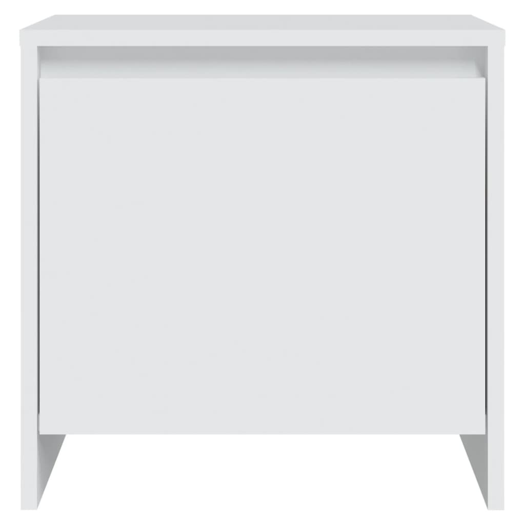 Mesa de cabeceira 45x34x44,5 cm aglomerado branco