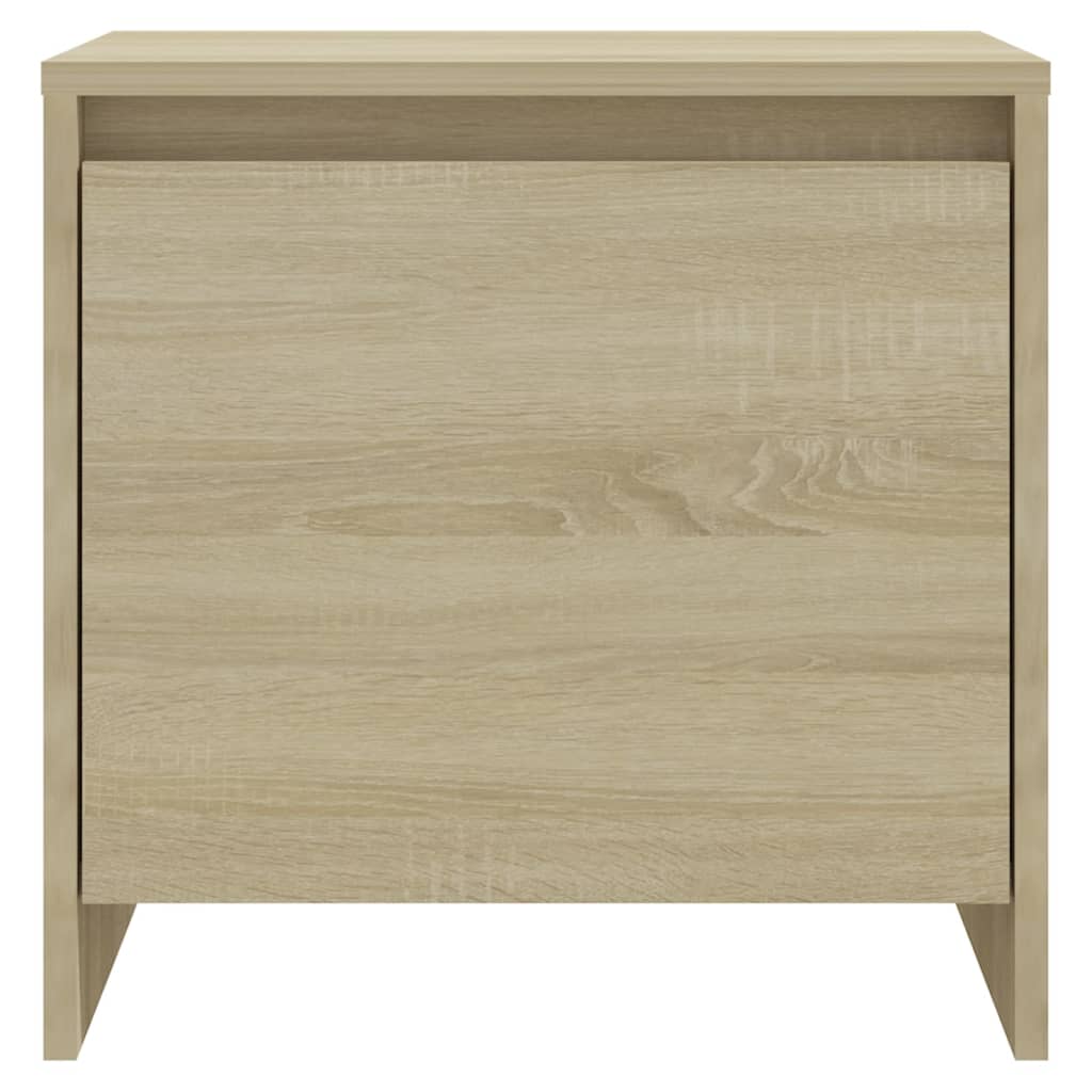 Mesa cabeceira 45x34x44,5cm derivados madeira carvalho sonoma