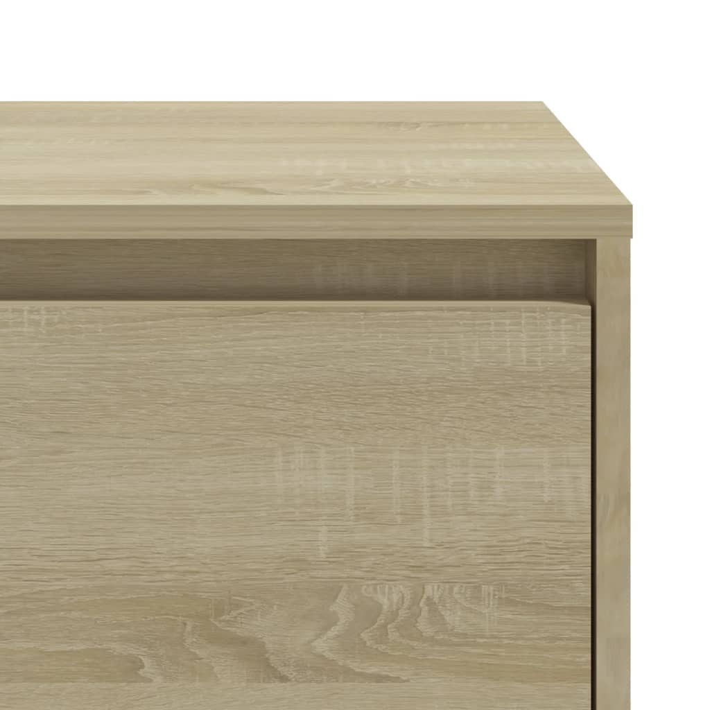Mesa cabeceira 45x34x44,5cm derivados madeira carvalho sonoma